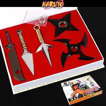 Naruto cos weapons a set