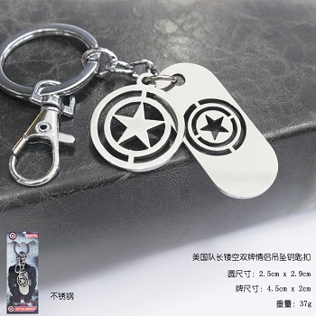 Captain America key chain