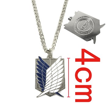 Attack on Titan necklace