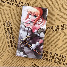 Fate saber pu long wallet