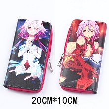 Guilty Crown anime pu long wallet/purse