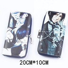 Kuroshitsuji anime pu long wallet/purse