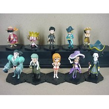 One Piece anime figures set(10pcs a set)