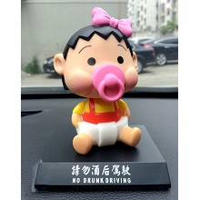 Chi-bi Maruko bobblehead figure