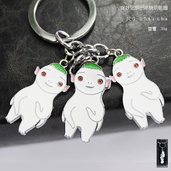 Monster Hunt anime key chain