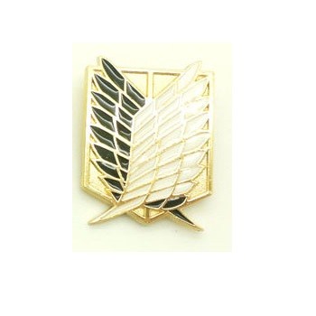 Attack on Titan anime brooch pin