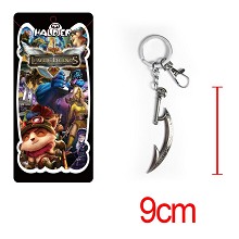 League of Legends anime key chain