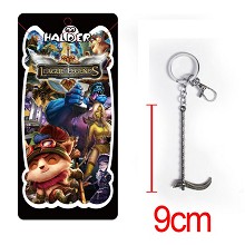 League of Legends anime key chain