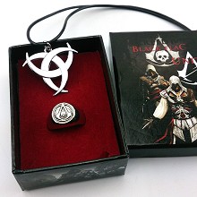 Assassin's Creed necklace+pin a set