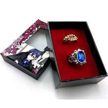 Kuroshitsuji anime rings a set