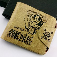 One Piece Chopper anime purse wallet