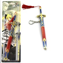 Fate Stay Night anime key chain