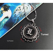 Death Note anime necklace