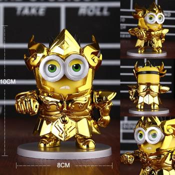 Despicable Me cos Saint Seiya anime figure