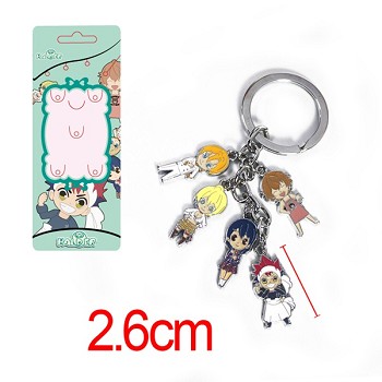 Shokugeki no Soma anime key chain