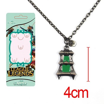 League of Legends anime necklace