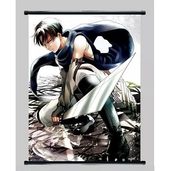 Attack on Titan anime wall scroll