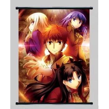 Fate Stay Night anime wall scroll