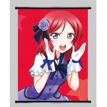 Love Live anime wall scroll