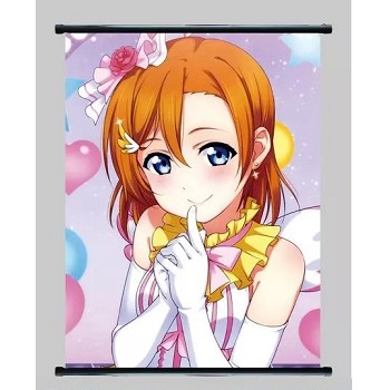 Love Live anime wall scroll