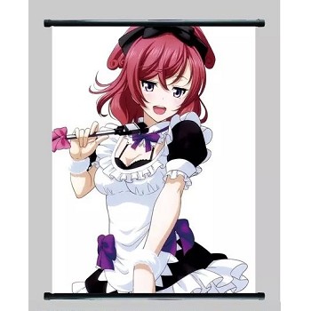 Love Live anime wall scroll