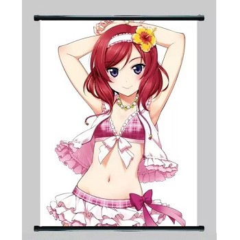 Love Live anime wall scroll