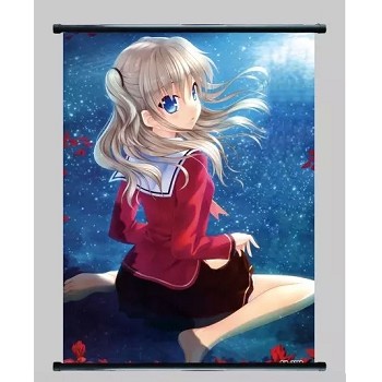 Charlotte anime wall scroll