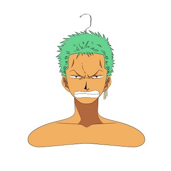 One Piece Zoro PVC hanger clothers tree