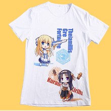 Magical Girl Lyrical Nanoha anime micro fiber t-sh...