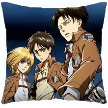 Attack on Titan anime two-sided pillow