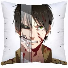 Attack on Titan anime two-sided pillow