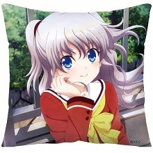 Charlotte anime two-sided pillow