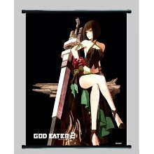 God Eater anime wall scroll