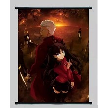 Fate Stay Night anime wall scroll