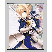 Fate Stay Night anime wall scroll