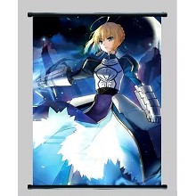 Fate Stay Night anime wall scroll