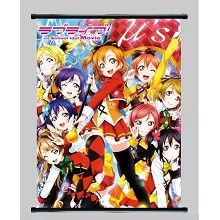 Love Live anime wall scroll