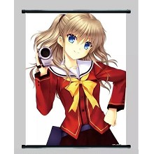 Charlotte anime wall scroll