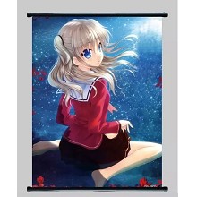 Charlotte anime wall scroll