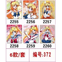 Sailor Moon anime mouse pads set