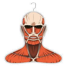 Attack on Titan PVC hanger clothers tree