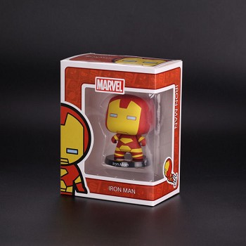 Q version the Avengers  Iron man figure