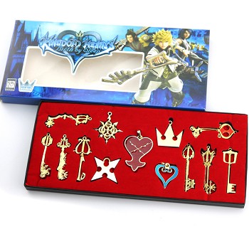 Kingdom of Hearts anime key chains a set