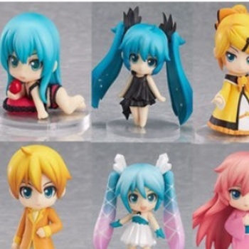 Hatsune Miku anime figures set(6pcs a set)B