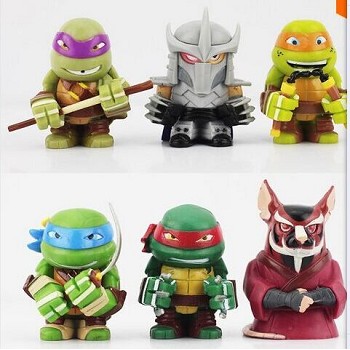 Teenage Mutant Ninja Turtles figures set(6pcs a set)