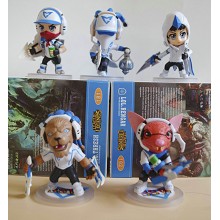 League of Legends figures set(5pcs a set)