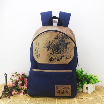 Tomb Notes anime backpack bag