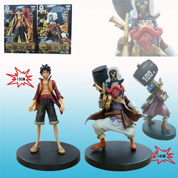 One Piece Luffy and Usopp anime figures set(2pcs a set)