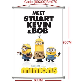 Despicable Me wall scroll(60*90CM)