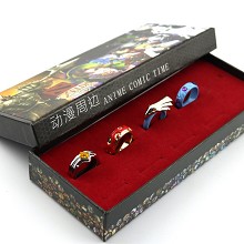 Dota2 key chains set(4pcs a set)